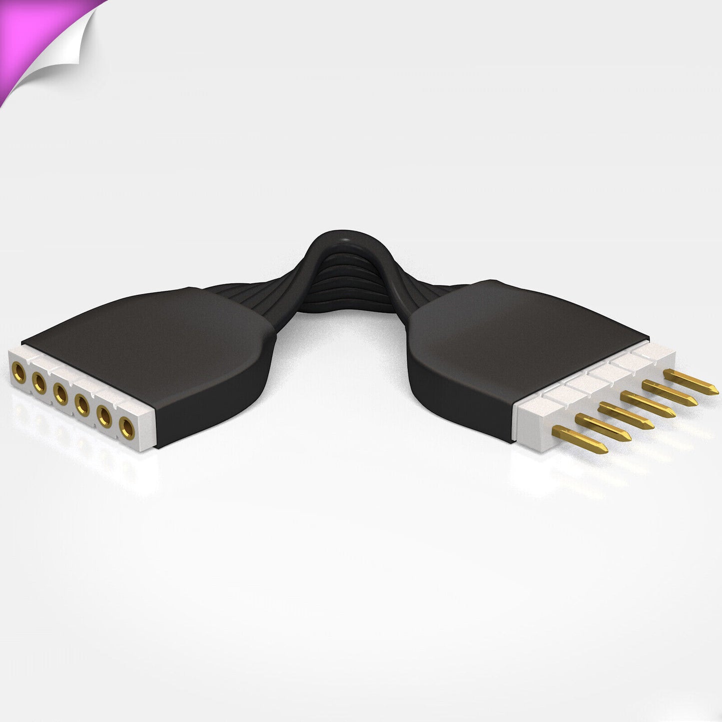 Plus V2 & V3 - CORNER Piece | Short Spacer Cable
