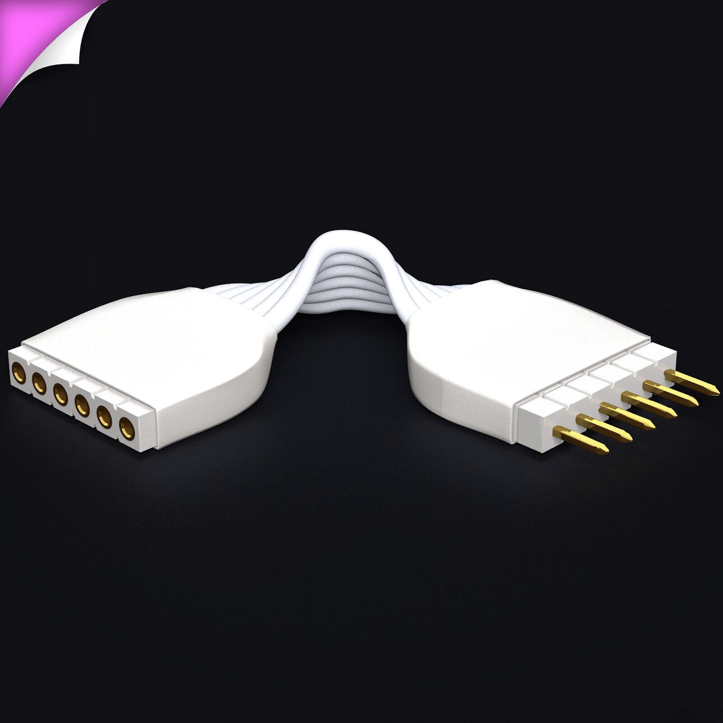 Plus V2 & V3 - CORNER Piece | Short Spacer Cable