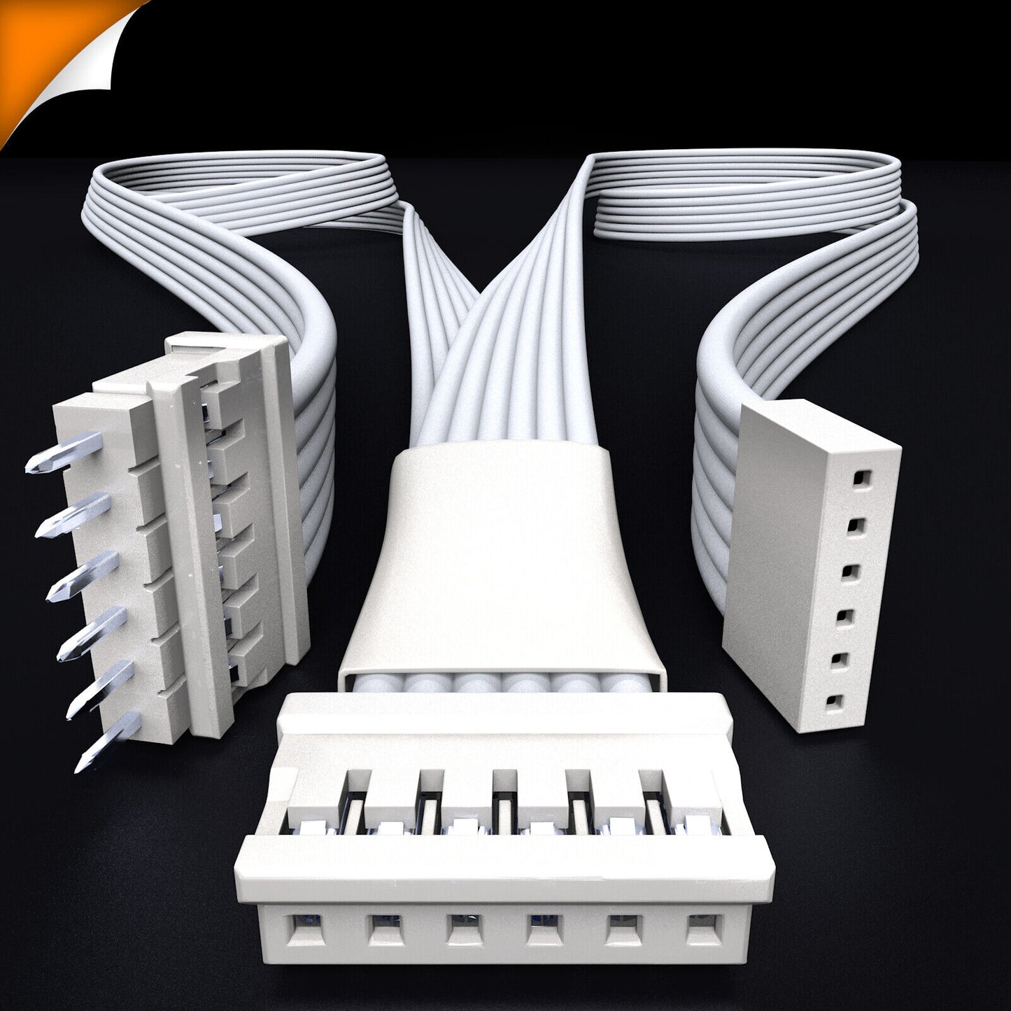 Plus V4 - WHITE Splitter | CONTROL BOX > Starter & Offcut